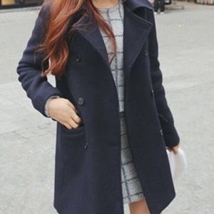 Double breasted coat